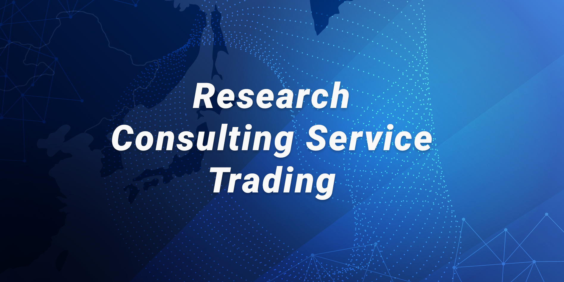 Research and Consulting service